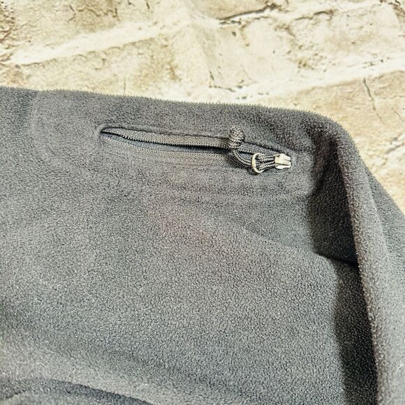 Columbia Fleece Womens Medium Black Full Zip Mock Neck Sweatshirt Outdoor - Picture 4 of 11